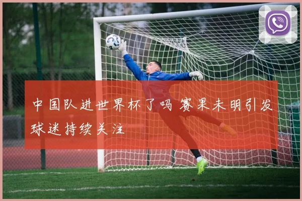 中国队进世界杯了吗 赛果未明引发球迷持续关注
